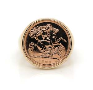 Half Sovereign Ring Mount