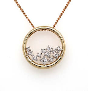 Diamond Sprinkle Pendant
