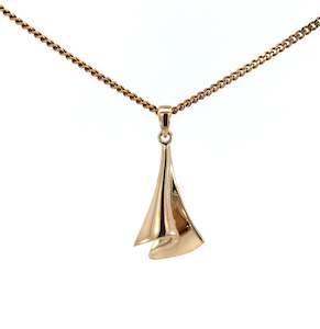 Gold Pendants: Lily Bell Pendant