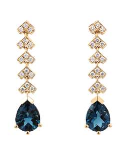 Drops: Pear Shaped Stud Drops