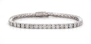 Tennis Bracelet 9ct TDW