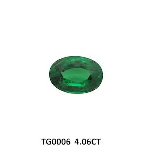 New Arrivals: Green Tsavorite Garnet Oval 4.06ct