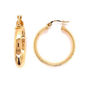 Hoops: Wide Hoop Earrings