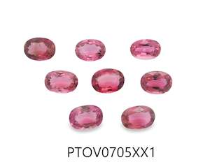Pink Tourmaline Oval 7 x 5