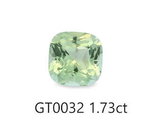 Green Tourmaline Cushion Cut 1.73ct