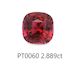 Pink Tourmaline Cushion 2.889ct
