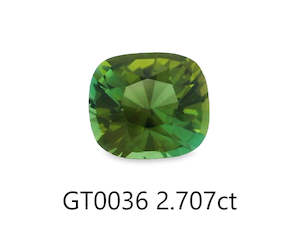 New Arrivals: Green Tourmaline Cushion Cut 2.707ct