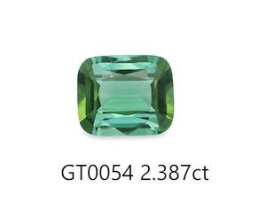 Green Tourmaline Cushion Cut 2.387ct