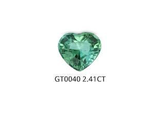 Green Tourmaline Heart 2.41ct