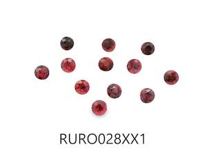 Ruby Round 2.8mm