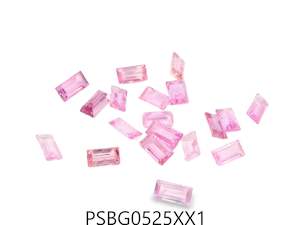 Pink Sapphire Baguette 5 x 2.5mm