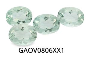 Gemstones: Green Amethyst Oval 8x6mm