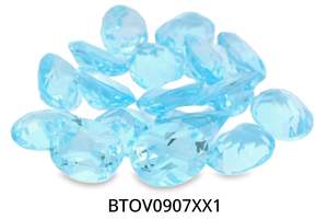 Blue Topaz Oval 9x7mm
