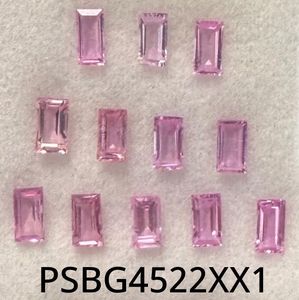 Gemstones: Pink Sapphire Baguette 4.5x2.25mm