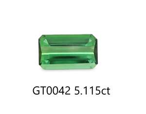 Green Tourmaline Oct Step 5.115ct