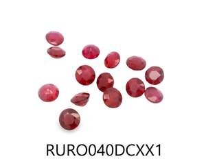 Gemstones: Ruby Round 4mm