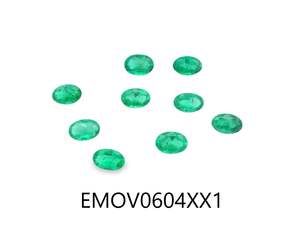 New Jewellery: Emerald Oval 6x4mm