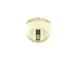 Diamond Saddle Ring