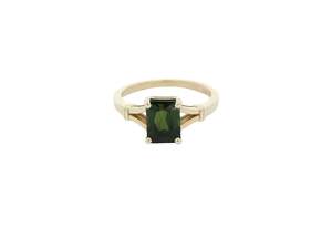 New Jewellery: Green Tourmaline Dress Ring