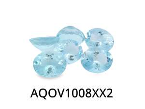 New Jewellery: Aquamarine Oval 10x8mm