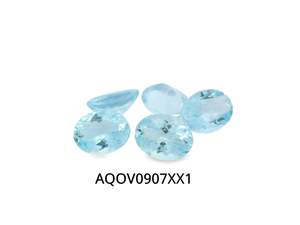 New Jewellery: Aquamarine Oval 9x7mm