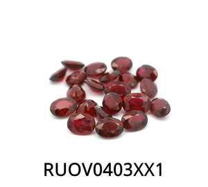 New Arrivals: Ruby Oval 4x3mm