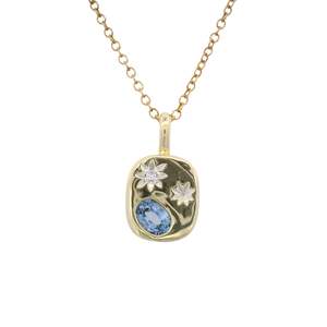 New Arrivals: Sapphire and Diamond Constellation Pendant
