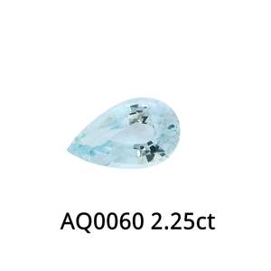 Aquamarine Pear 2.25ct