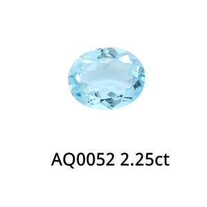 New Gemstones: Aquamarine Oval 2.25ct