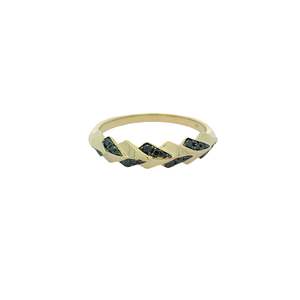 Black Diamond Dress Ring