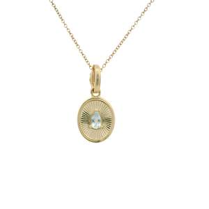 Aquamarine Enhancer Pendant