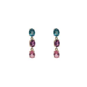Multi-stone Drop Earrings