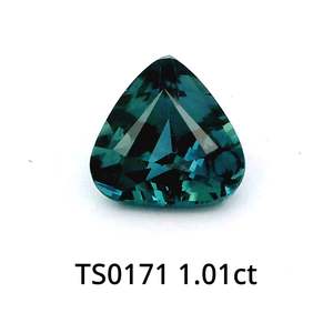 New Arrivals: Teal Sapphire Modified Trilliant 1.01ct