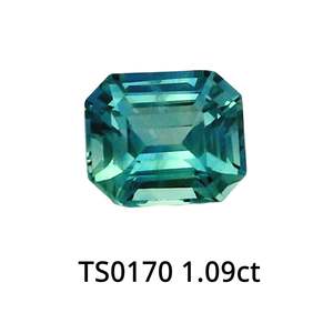 Teal Sapphire Octagonal Step 1.09ct