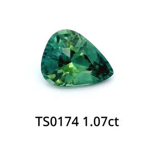 Teal Sapphire Pear 1.07ct