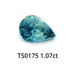 Teal Sapphire Pear 1.07ct