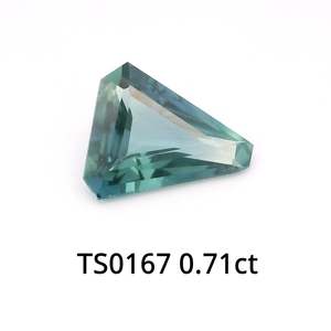 New Arrivals: Teal Sapphire Triangle 0.71ct