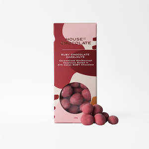 RUBY Chocolate Caramelised Hazelnut Dragées