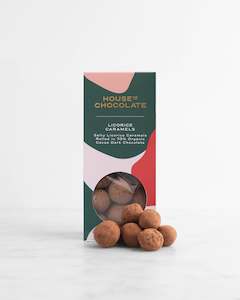 Salted Licorice Caramel Dragées