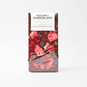 Summer Berries Dark Chocolate Bar
