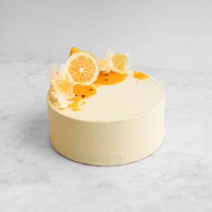 Classic Cakes: Vanilla Bean & Passionfruit Curd Cake | Vegan