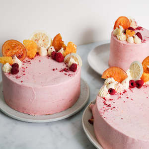 Classic Cakes: Flourless Raspberry and Citrus Cake | Gluten Free