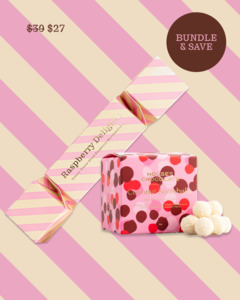 Christmas: Raspberry Delights & Coconut Snowballs Duo