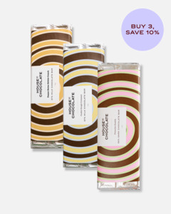 Handcrafted Chocolate Bars: Wonderfully Wacky Bars - Bundle of Three