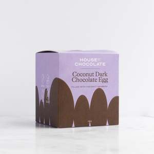 Coconut Dark Chocolate Egg