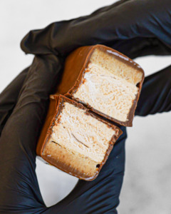 Banana Biscoff Nougat Milk Chocolate Meltaway Bar