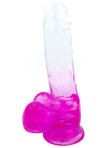 Dildos And Dongs: RIDERS 7” COCK WITH BALLS