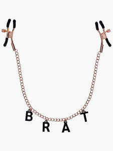 BRAT CHARMED NIPPLE CLAMPS