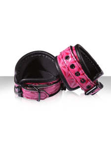 PINK SINFUL WRIST CUFFS