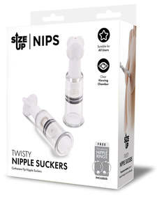 Bondage: TWISTY NIPPLE SUCKERS